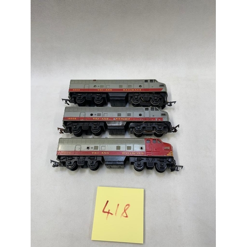 28 - TRIANG R57 x 2PC and x 1DC 
 Condition 5 
 Photo 418