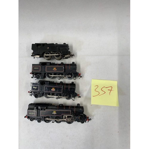 380 - TRIX 0-4-0 loco unnumbered BR black, HORNBY Dublo LNER N2 69567 BR black, HORNBY Dublo LNER N2 69567... 