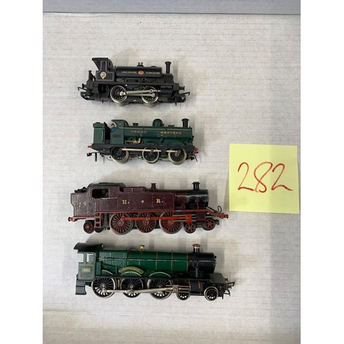 217 - GWR Large prairie 5101 4, TRIANG-Hornby GWR Hall 4983 'Albert Hall', Hornby Pug 0-4-0 Steam Loco 627... 