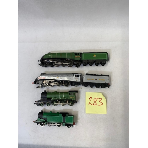 218 - Hornby LNER B12 8509 apple green, Hornby Dublo LNER N2 unnumbered green, LNER A4 2859 LNER apple gre... 