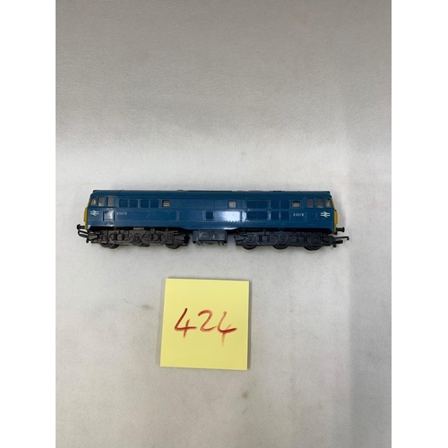 34 - TRIANG class 31 BR blue 
 Condition 4-5 
 Photo 424