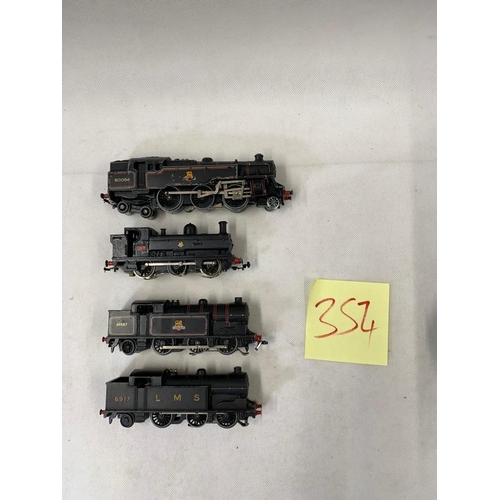 377 - HORNBY Dublo standard 4 tank, 80054, BR black, GWR67xxPANNIERTYANK 6704 BR black, possibly HORNBY Du... 