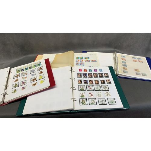 114 - 13 albums of mint and used modern stamps, 1970-2014, mostly commemorative and miniature sheets, but ... 