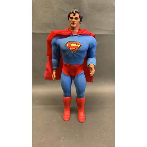 15 - A DC Comics Inc. 1977 Christopher Reeve Superman Doll, 13.5 inches tall