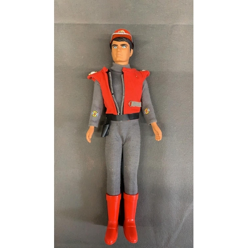 16 - A Vivid Imaginations 1993 Captain Scarlet doll, 12 inches tall