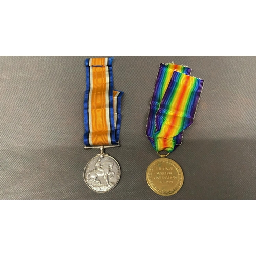 96 - 2 WW1 service medals