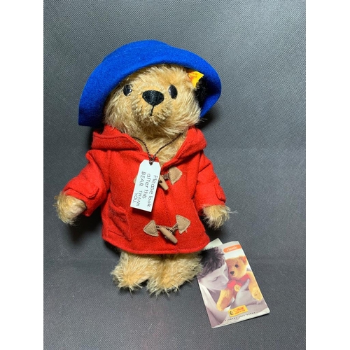 14 - A Steiff Paddington bear No 661297, 22cm high