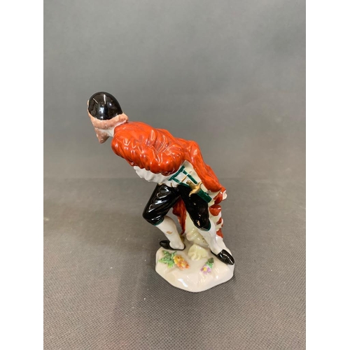 171 - A Capodimonte figurine of Jewish pedlar