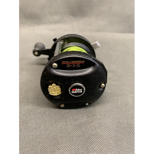 61 - Abu Ambassador S.I.X multiplier fishing reel, one or two marks but ok


fishing reels