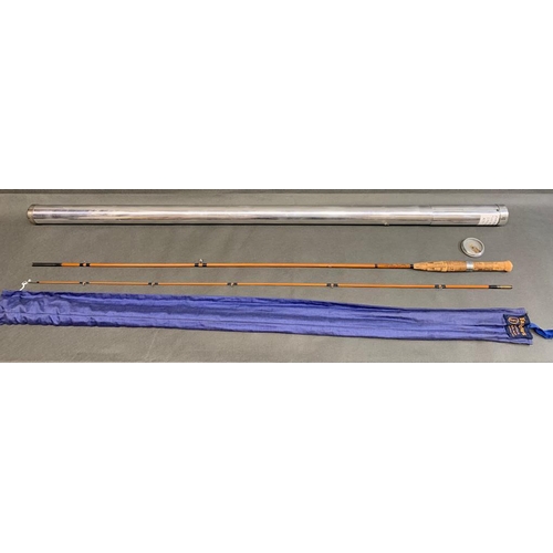 114 - Farlows: Lee Wulf ''Midge'' 2 piece banty fishing rod 6'0'', 1&7/8oz. Made in armoured cane in Aberd... 