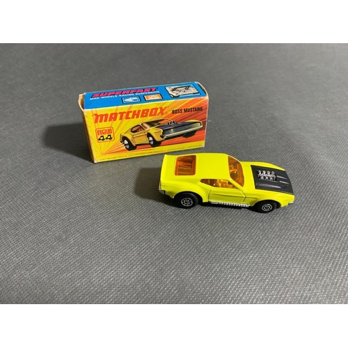 240 - Matchbox superfast new 44 Boss mustang