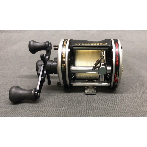 25 - ABU Ambassadeur 6500 C-3 multiplier fishing reel, ultra cast, hi-speed retrieve and anti-reverse No.... 