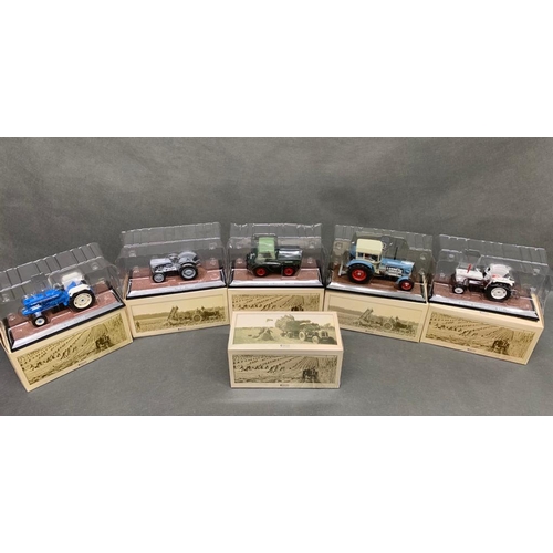 272 - A group of 6 Editions Atlas agricultural vehicles £10-£15