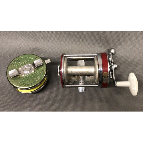 Pfleuger ''Sea King'' multiplier. Bigger fishing reel ideal for Lyme Bay,  made in the USA. Used but