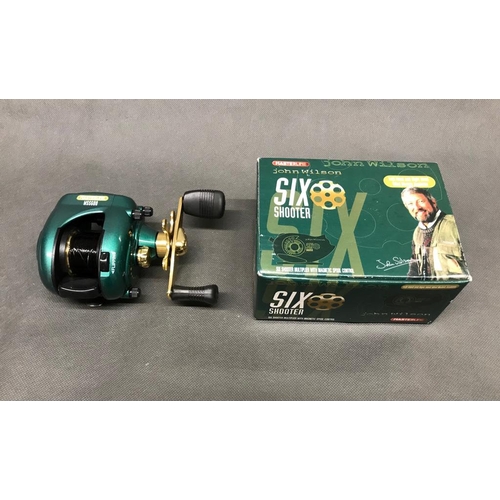 59 - Masterline - The John Wilson Six Shooter fishing reel, boxed, appears mint and unused


fishing reel... 