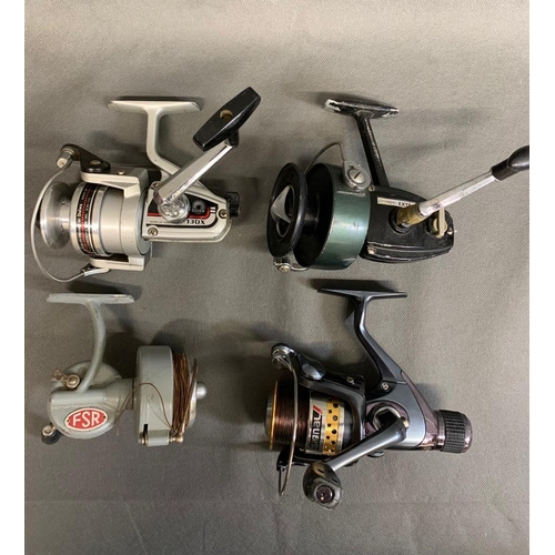 60 - Four fixed spool fishing reels by Daiwa, FSR etc


fishing reels