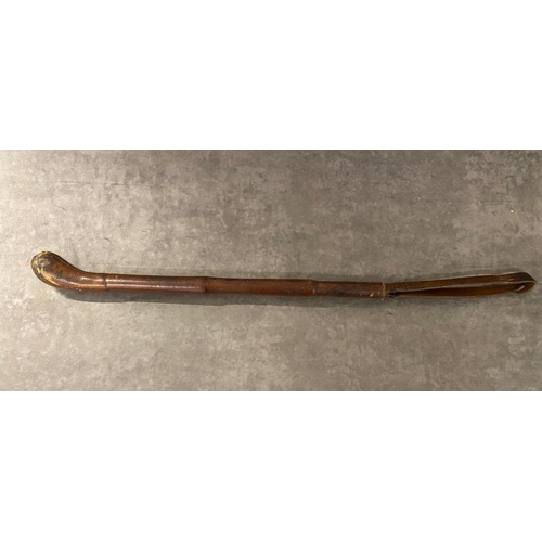 55 - A 19th century leather cosh 63cm long