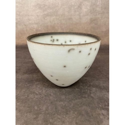 59 - A Tim Andrews studio pottery bowl 
  
 Bowl 12.5 cm high x 17 cm diameter