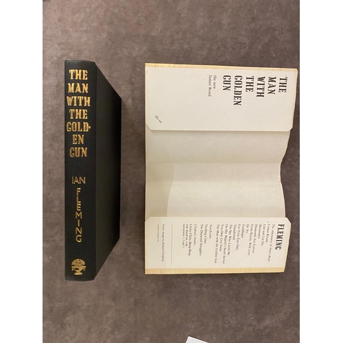 65 - Ian Fleming 1st edition James Bond, 
 The Man With The Golden Gun,  1965. This book is in very good ... 