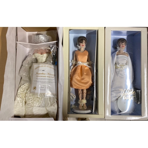 89 - 3 x Jackie Kennedy dolls