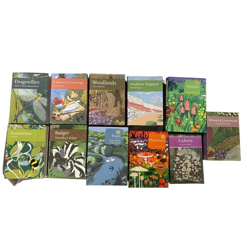 91 - A collection of English country side books from the new Naturalists Library and the British Wildlife... 