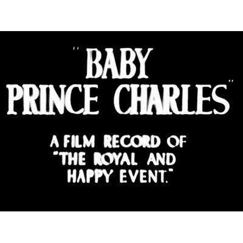 27 - A reel of film with footage showing the Christening of King Charles III in 1948. 
  
 The film shows... 