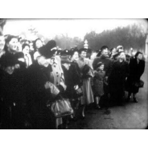 27 - A reel of film with footage showing the Christening of King Charles III in 1948. 
  
 The film shows... 