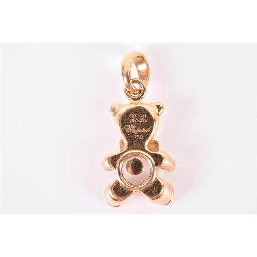 Chopard teddy bear discount pendant