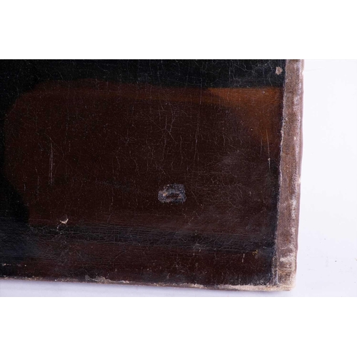 13 - English school, mid 19th century. depicting a half-length portrait of a young gentleman wearing a bl... 