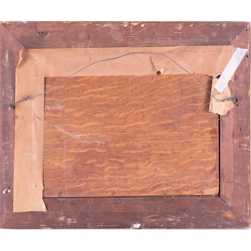 18 - Swiss school, 19th century depicting a view of Lausanne, signature illegible lower right, oil on pan... 