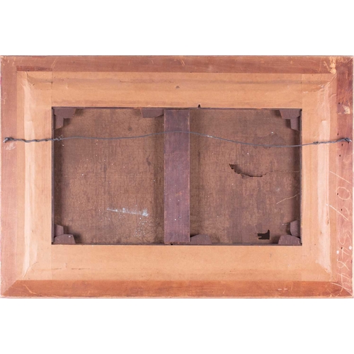 19 - Attributed karl Pierre Daubigny (1846-1886) French depicting a river scene with sunset, partially si... 