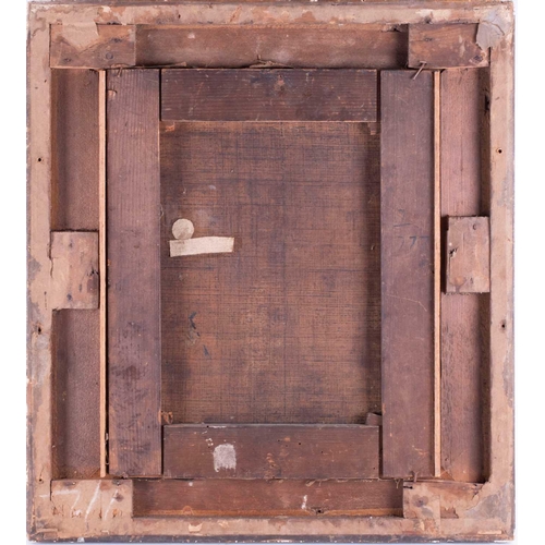 24 - American School,19th century depicting a half-lenght portrait of a gentleman, unsigned, oil on canva... 