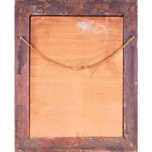 25 - English School, 19th century portrait of a century woman wearing a bonnet, unsigned, oil on canvas, ... 