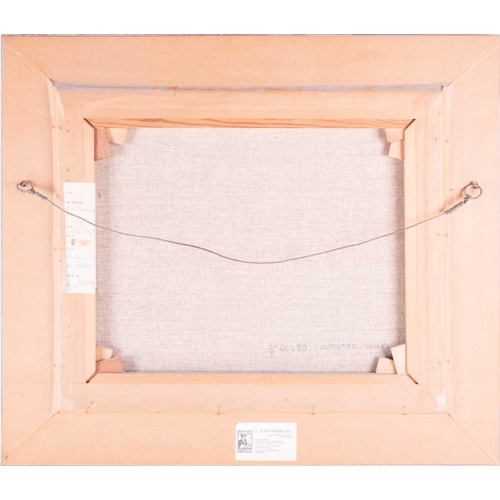 3 - † Pierre de Clausade (1910-1976) French 'Autumn on the Loire', depicting a landscape on a river delt... 