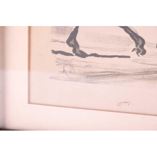 30 - After Honoré-Victorin Daumier (1808 - 1879) French Don Quixote and Sancho Panza, signed on plate, li... 