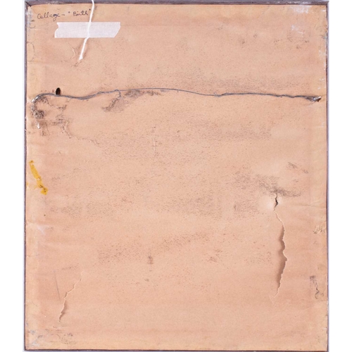 31 - Two 20th century collage artworks by the same artist, with cut outs of various anatomical parts, fig... 