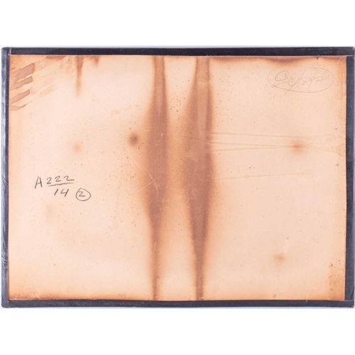 37 - Hendrik Cornelis Kranenburg (1871-1948) Dutch depicting a canal with a bridge on the Netherlands, si... 