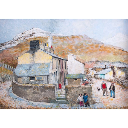 42 - † Christopher Compton Hall (1930-2016) British 'Gerlan', depicting a rural view, signed and dated 20... 