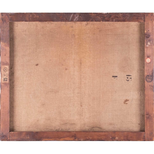 44 - Luigi Georgeo Baldero (XIX-XX) Italian depicting soldiers in a tavern, signed lower right, oil on ca... 