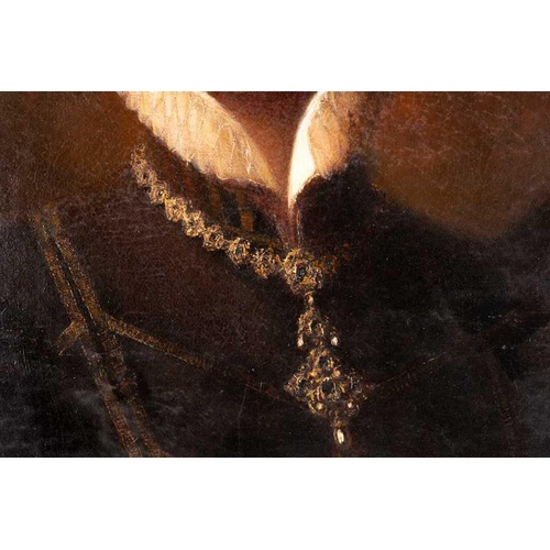 58 - Hermann Schmiechen (1855-1925) German 'Mary Hamilton' depicting a half portrait of the famous 16th c... 