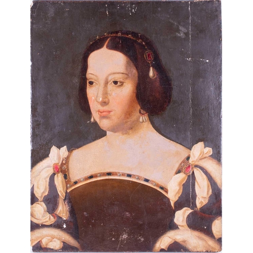 8 - English school, 19th century after 'Eleanora of Austria, Queen of France' by Joos Van Cleve, the ori... 