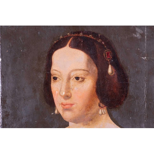 8 - English school, 19th century after 'Eleanora of Austria, Queen of France' by Joos Van Cleve, the ori... 