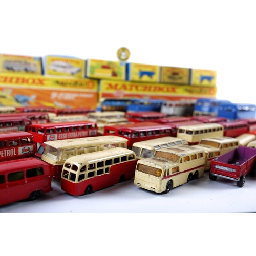 372 - Six boxed Matchbox Lesney Series vehicles, numbered 37, 40 (x2), 54, 66 and 72, together with a late... 