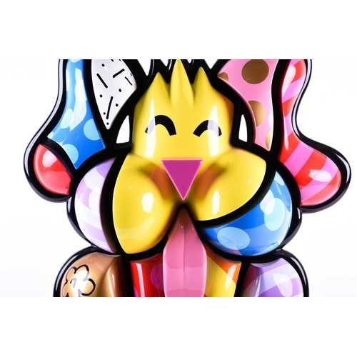 464 - Romero Britto (b.1963) Brazilian, a large limited edition three-dimensional abstract figure of a dog... 