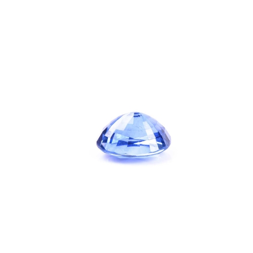 596 - An unmounted oval sapphire, estimated to be approximately 3cts and believed to be of Thai origin.
pl... 