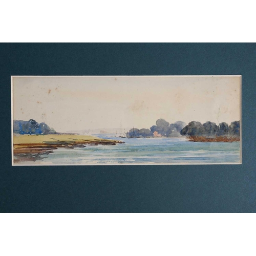 63 - Lady Emma Crichton (1853 - 1937), a group of five early 20th century watercolour landscapes, compris... 