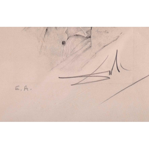 70 - † After Salvador Dali (1904-1989), portrait of Pablo Picasso as 'L'Emperor', 1970, pencil signed lit... 