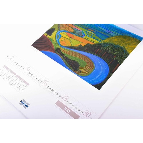 72 - A 1999 David Hockney signed calendar, the signature in pen to the front cover, addressed to 'Manuel'... 