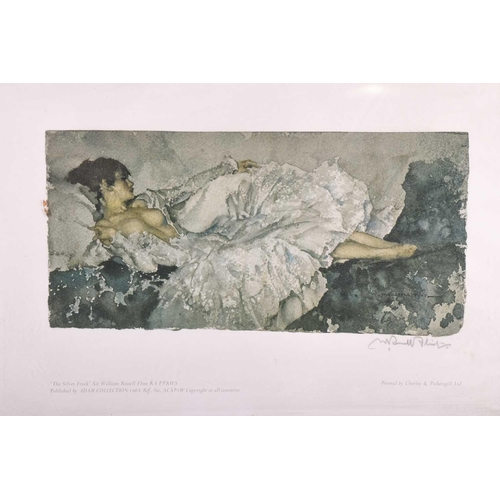 76 - After William Russell Flint (1880-1969) British, 'The Silver Mirror', a colour print signed in penci... 