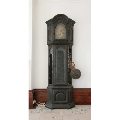 194 - Nancy Fouts (American, 1945-2019), 'Grandfather Clock', 2010, an abstract sculpture comprised of a v... 